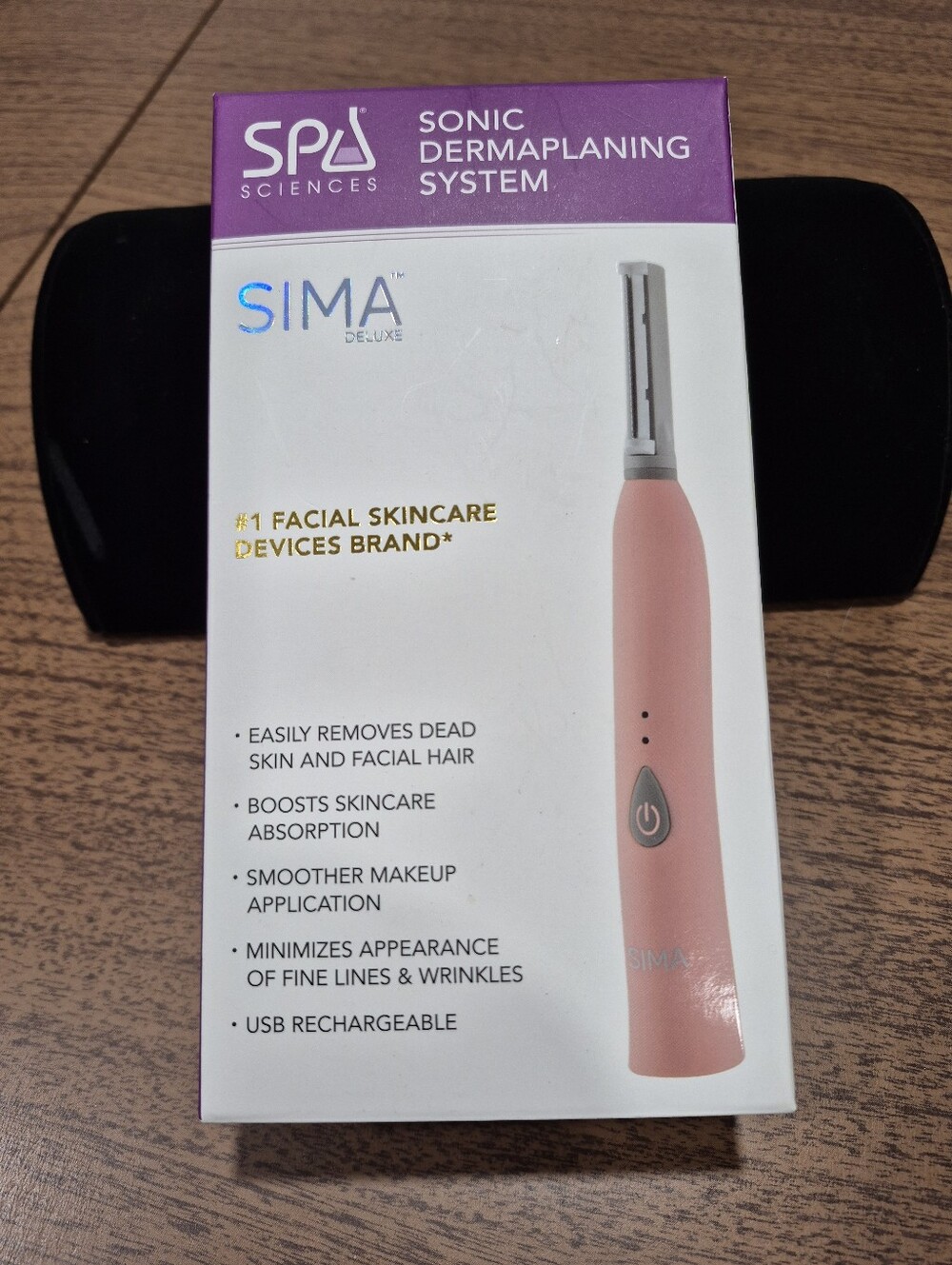 NIB Spa Sciences Sima Deluxe Sonic Dermaplaning System